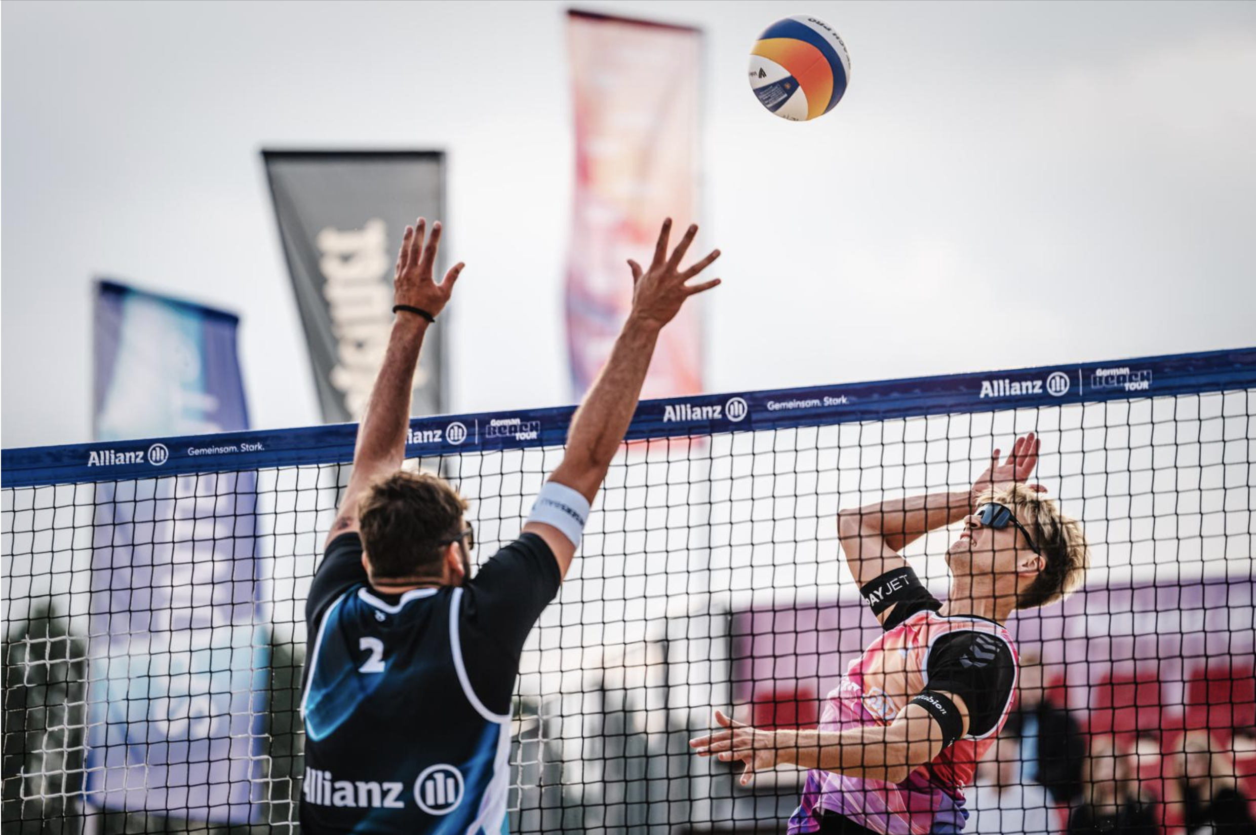 German Beach Tour — Angriff am Netz