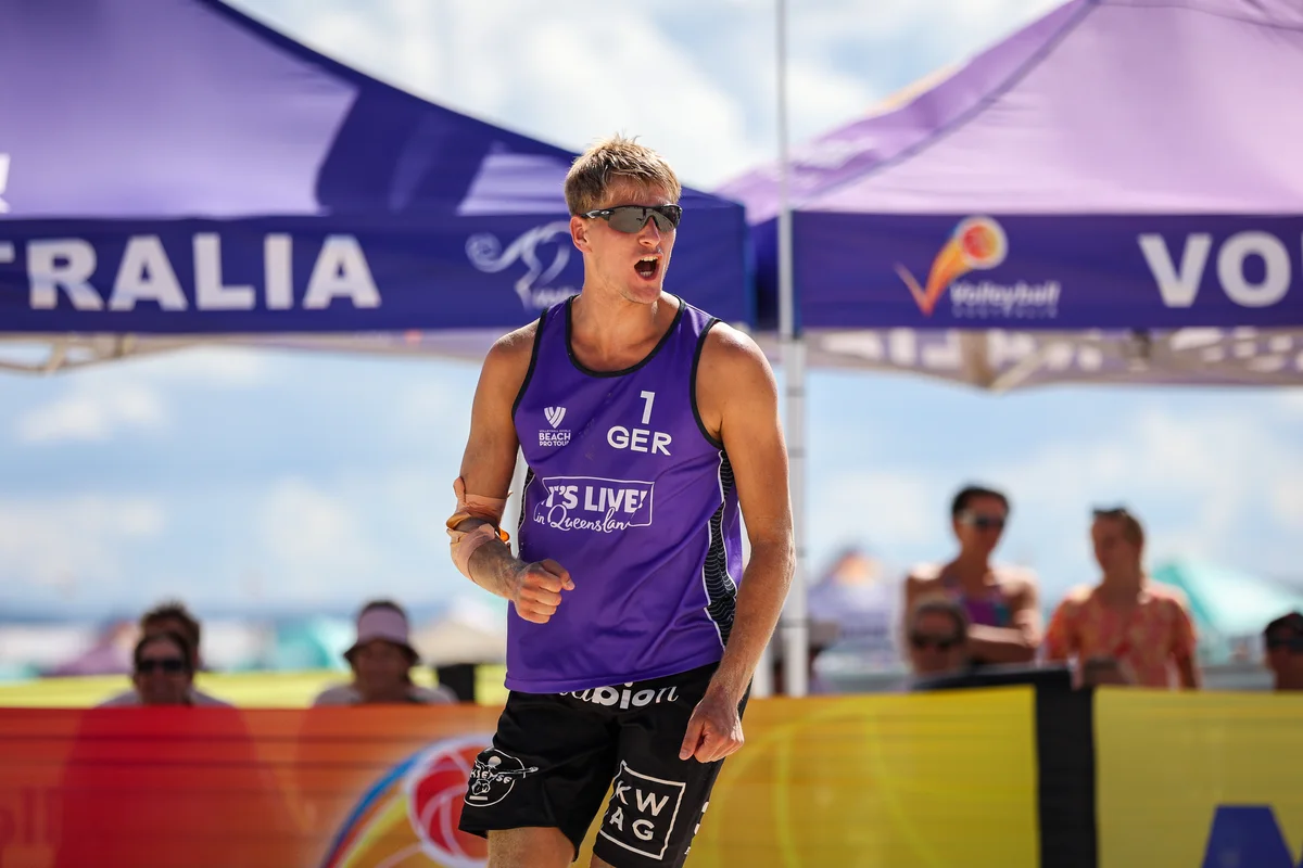 Simon Kulzer GER #1 — Jubel beim Beach Pro Tour in Australien